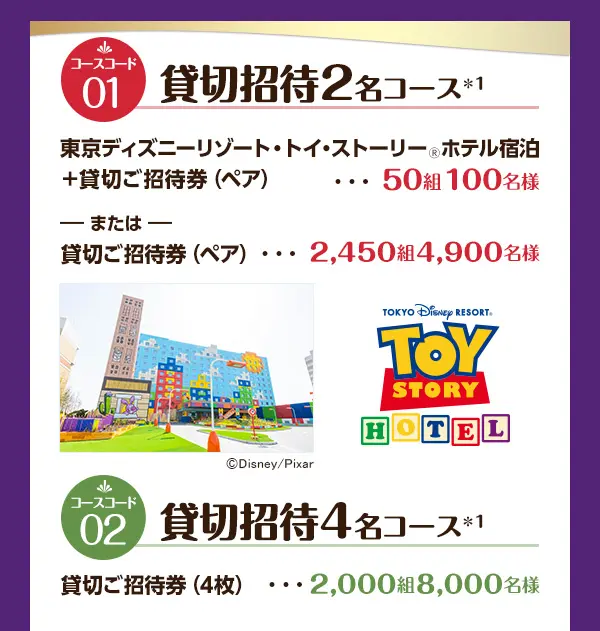 東京ディズニーランド　貸切　2名分 懸賞情報⭐️JAL⭐️東京ディズニーランド貸切 | ディズニーと